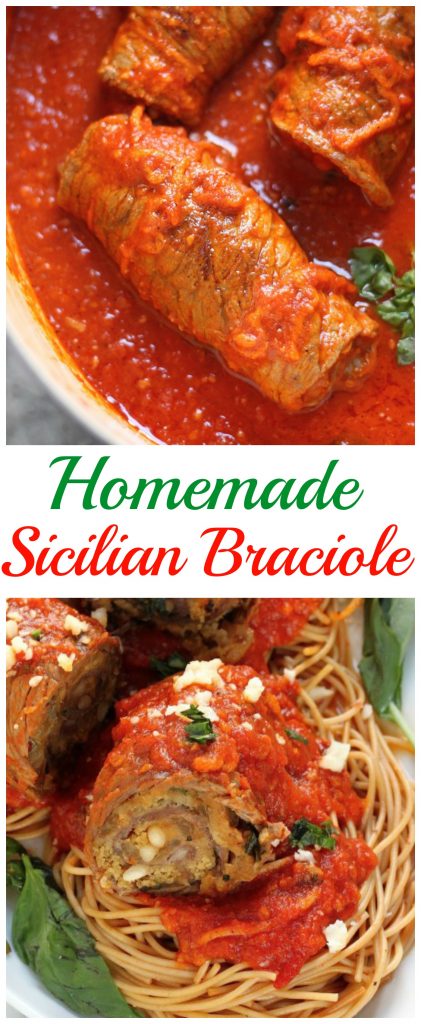 Homemade Sicilian Braciole
