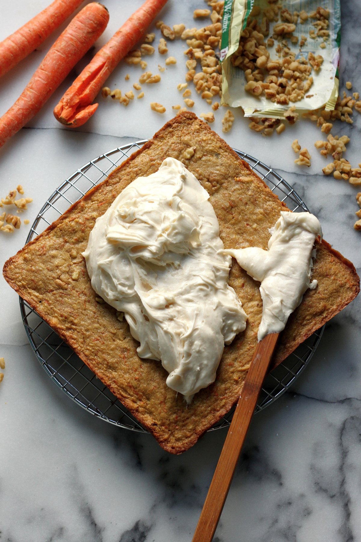 Carrot Cake Blondies Baker by Nature