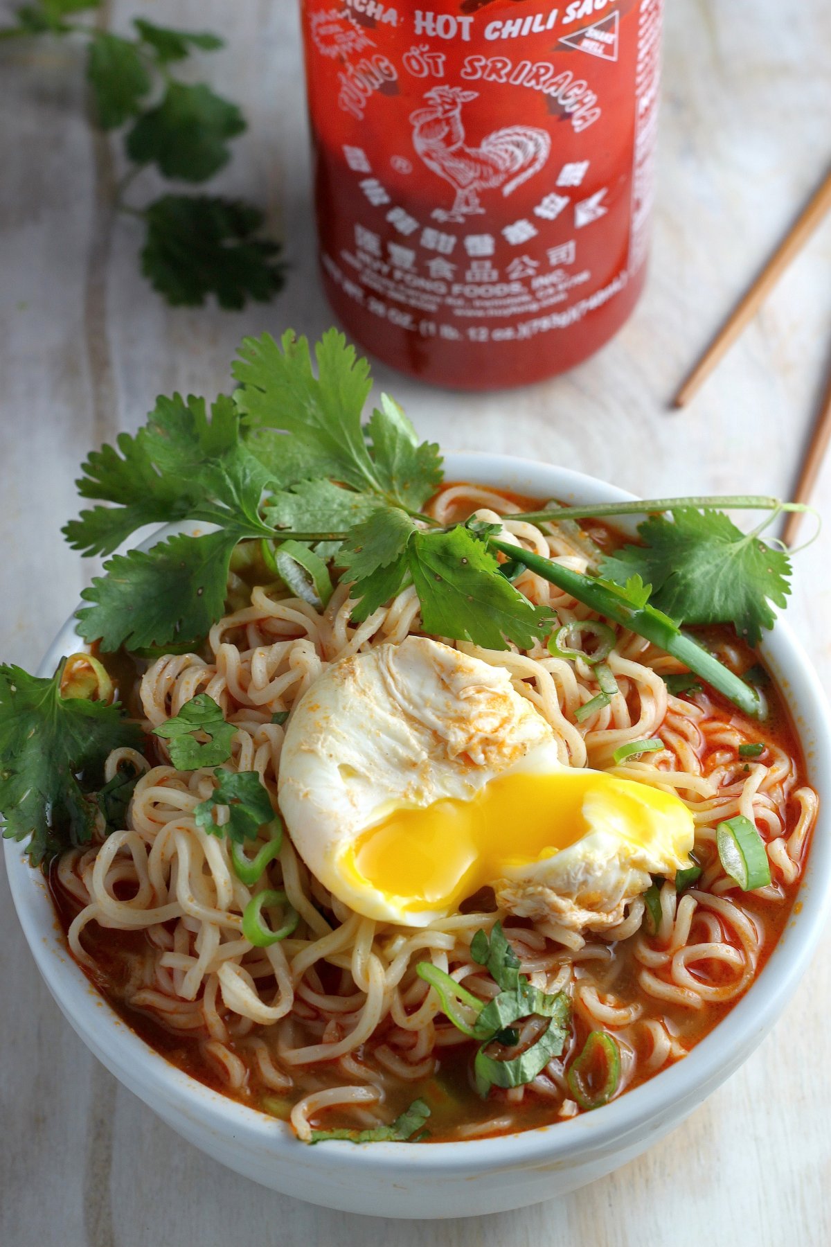 20 Minute Spicy Sriracha Ramen Noodle Soup Baker By Nature Bloglovin