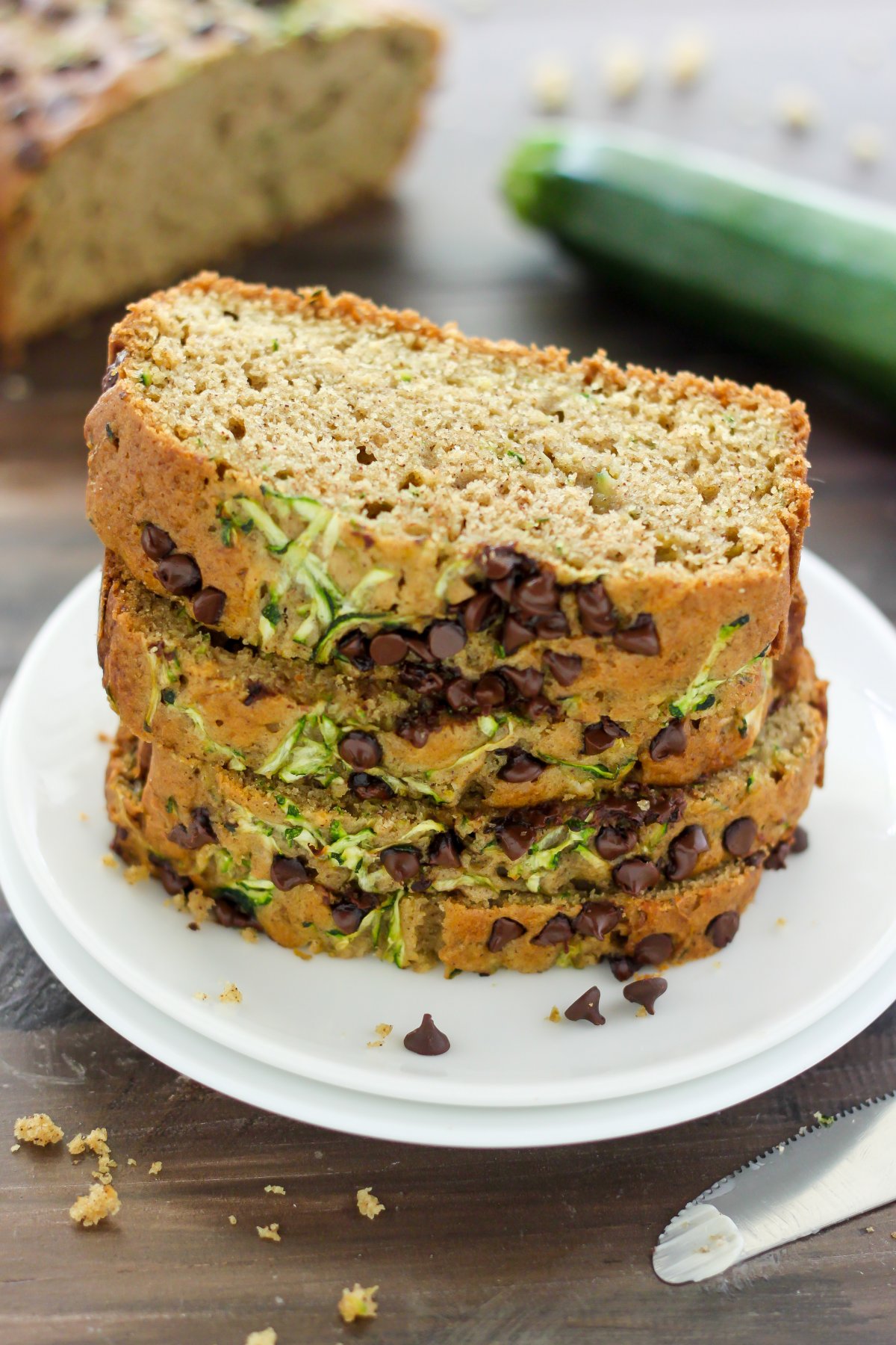 Healthy Zucchini Bread - Baker by Nature