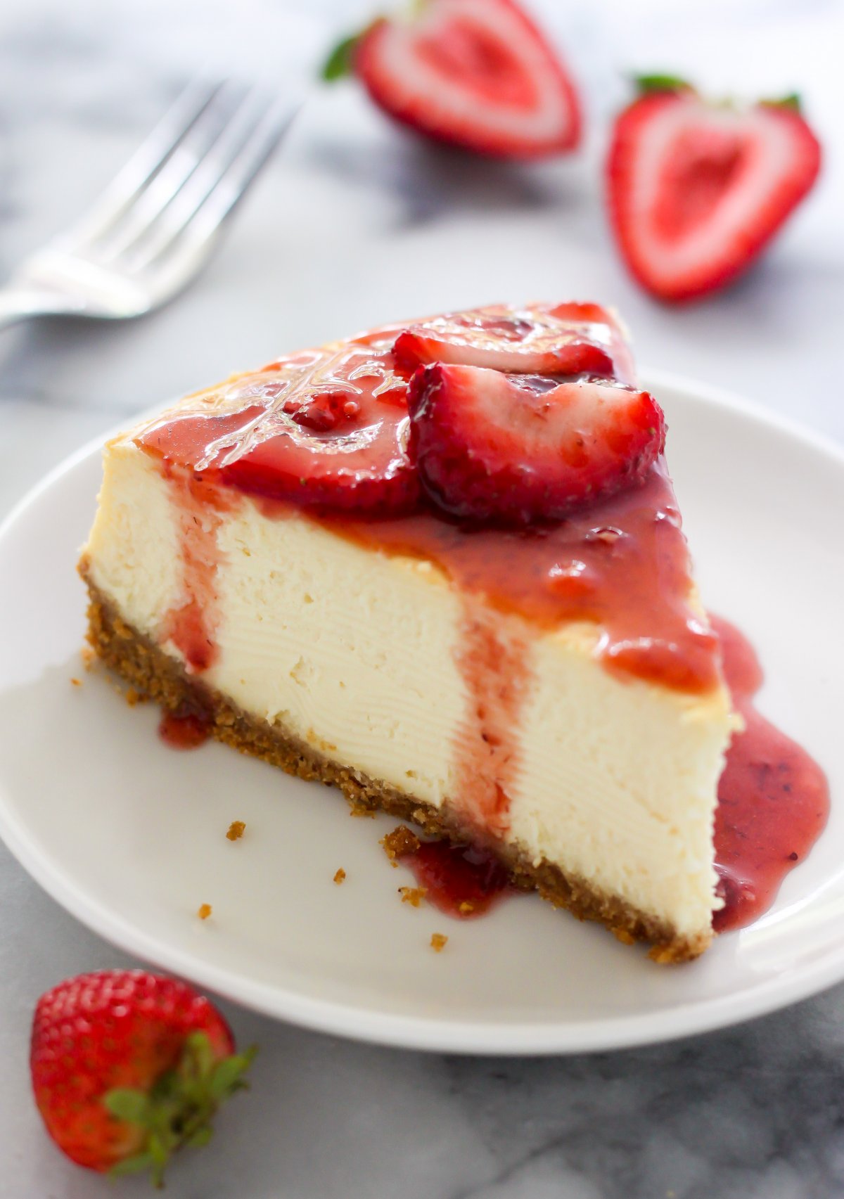 The Best New York-Style Cheesecake - Baker by Nature