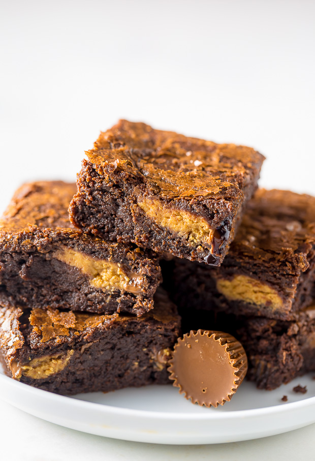 Peanut Butter Cup Brownies