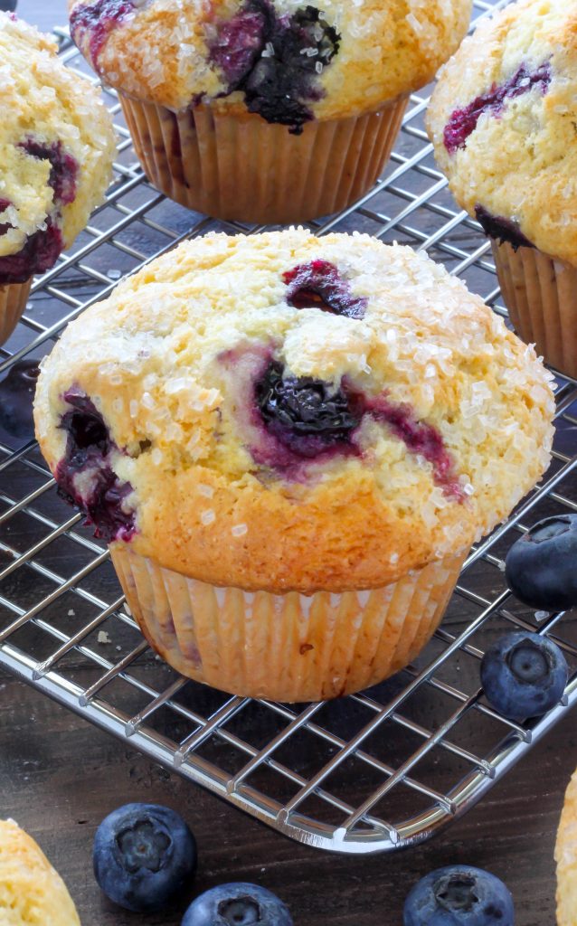 Blueberry Muffins - Baker by Nature