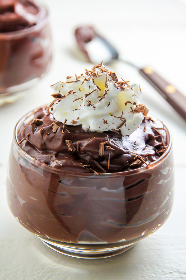 5-Ingredient Chocolate Pudding - Baker by Nature