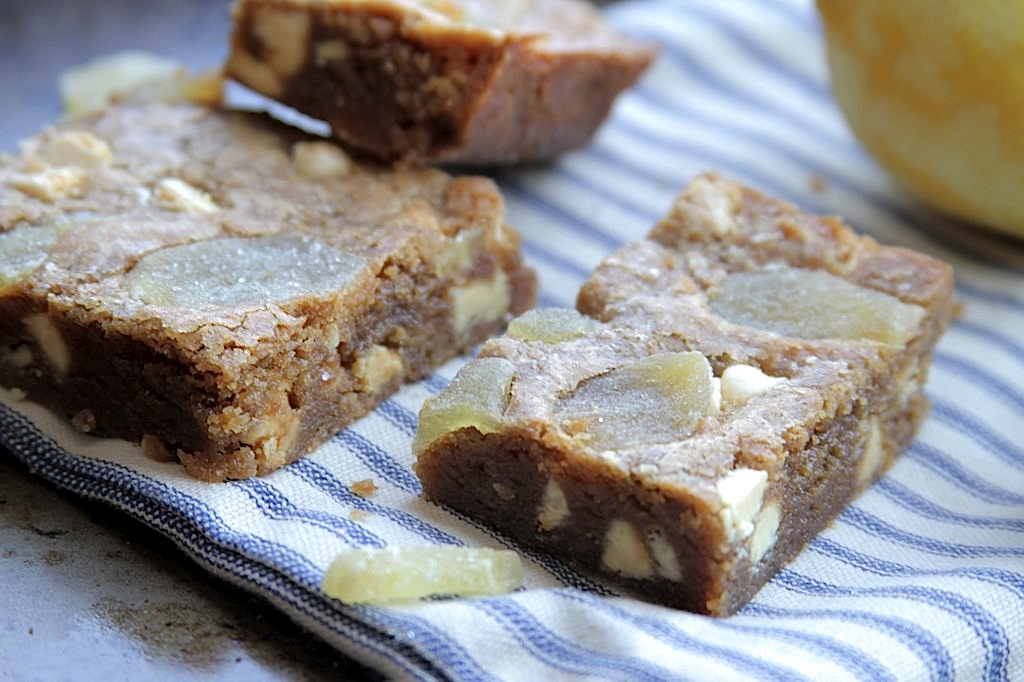 white-chocolate-lemon-ginger-blondies-baker-by-nature