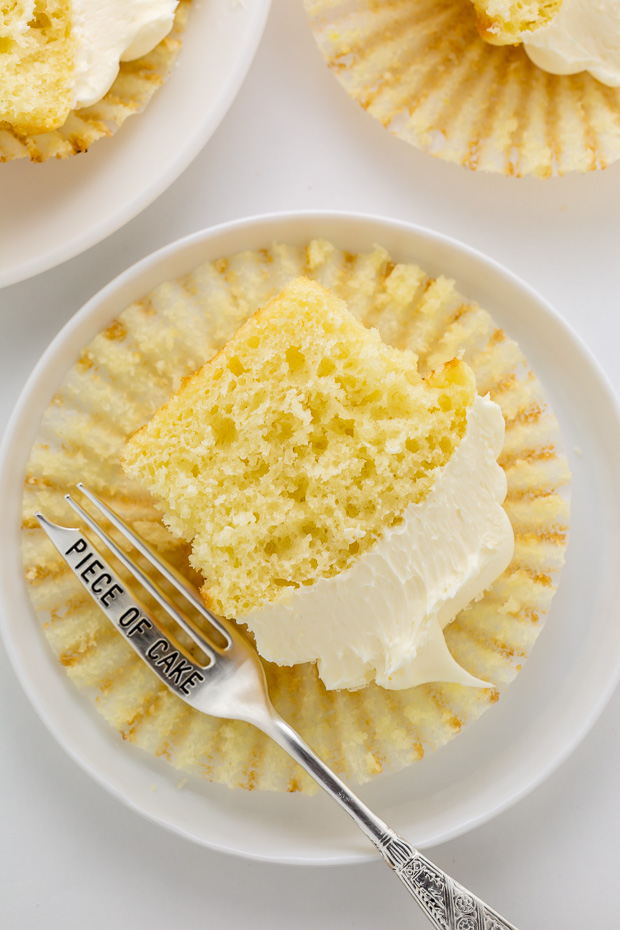 Classic Vanilla Cupcakes are light, fluffy, and flavorful. Best you'll ever bake!