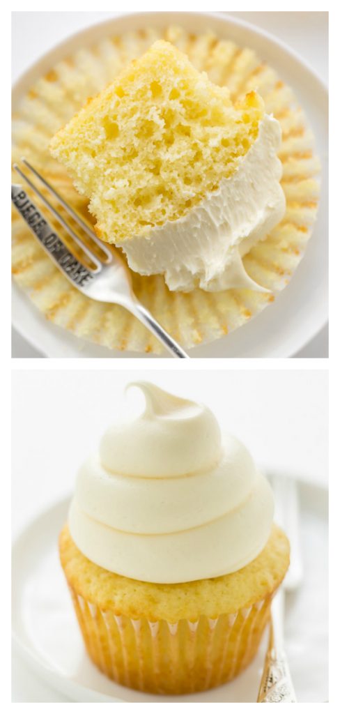 vanilla cupcakes without icing