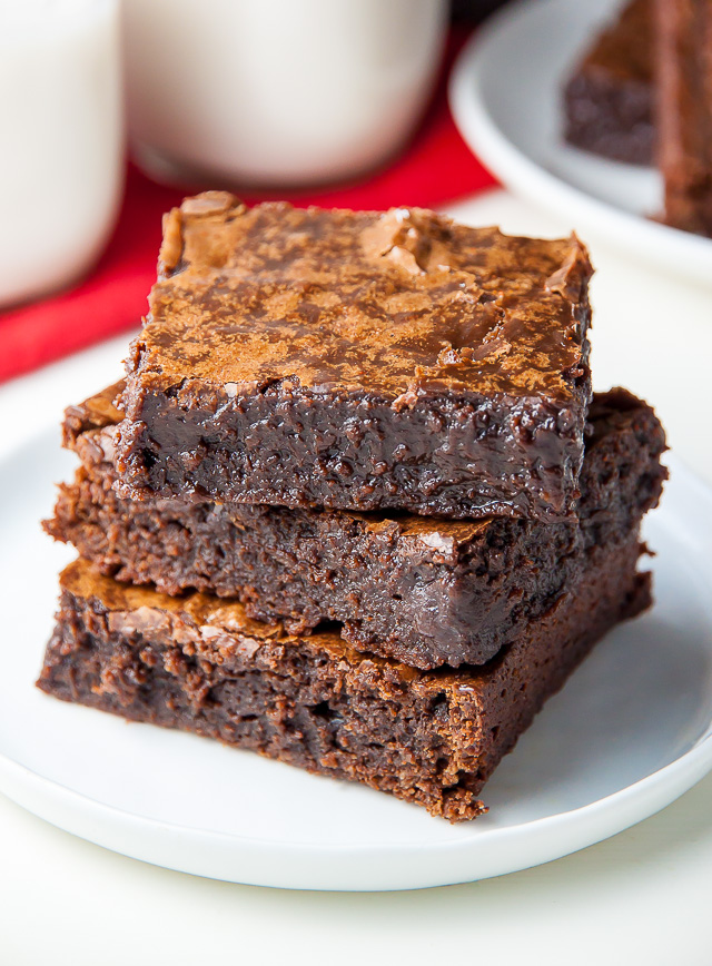 Inspired by Mexican Chili Hot Chocolate, these Spicy Dark Chocolate Brownies are rich, flavorful, and undeniably delicious!