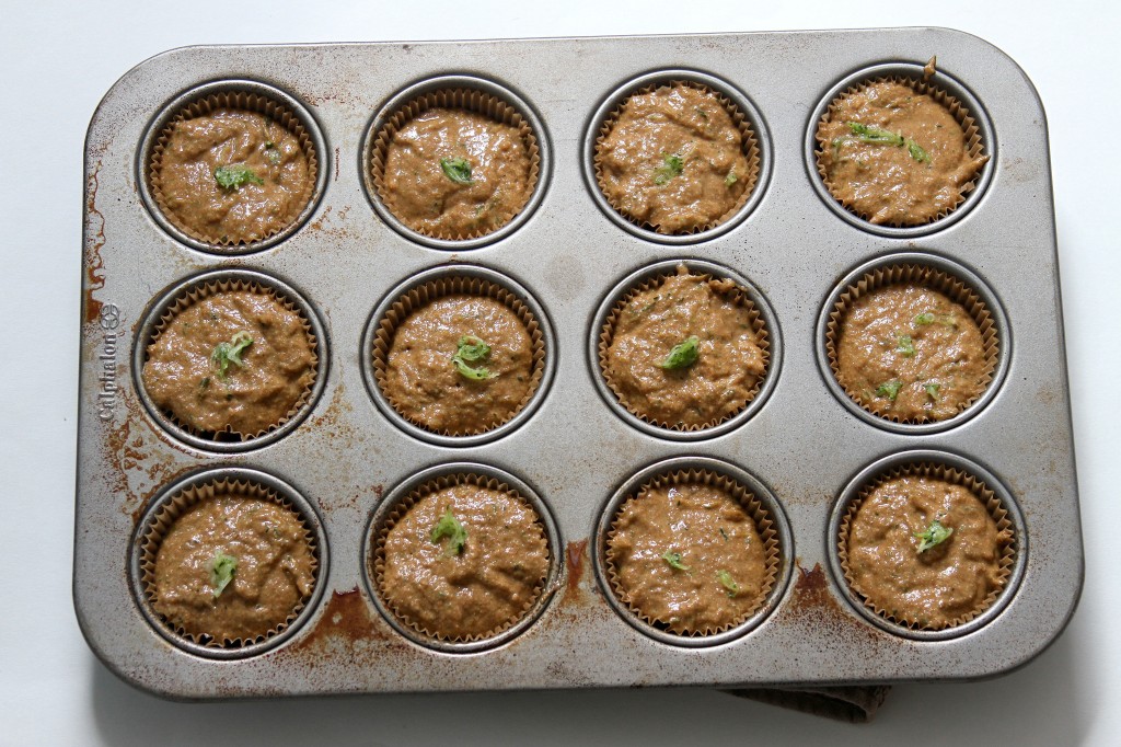 (Vegan) Spelt Flour Zucchini - Maple Muffins