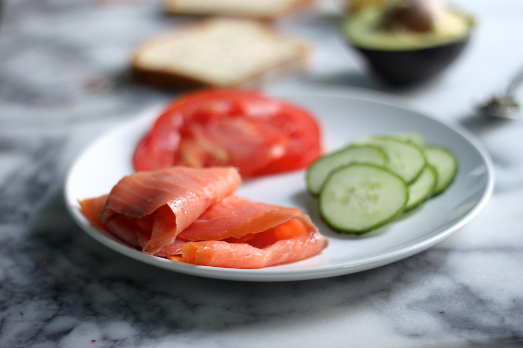 Smoked Salmon & Smashed Avocado Tartines