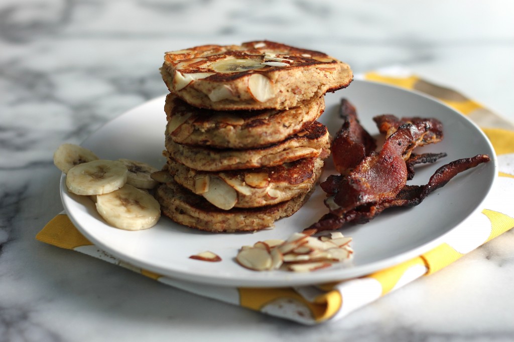 Almond & Ricotta Banana Pancakes 