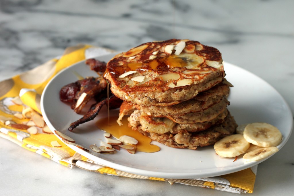 Almond & Ricotta Banana Pancakes 