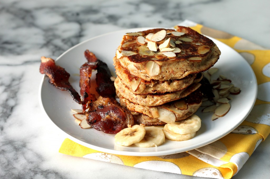 Almond & Ricotta Banana Pancakes 