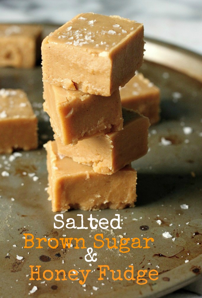 Salted Brown Sugar & Honey Fudge 