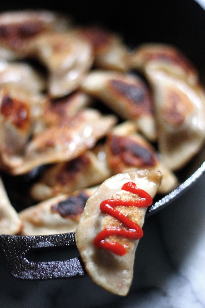 Italian Sausage, Pepper, and Onion Dumplings 