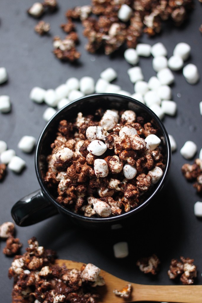 Mexican Hot Cocoa Popcorn - Baker by Nature