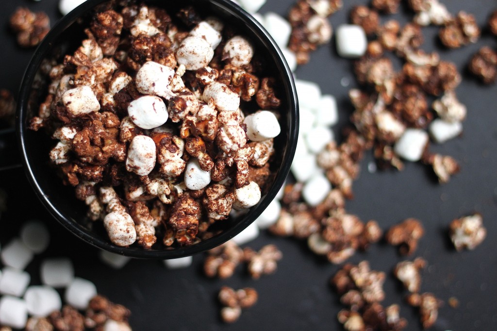 Mexican Hot Cocoa Popcorn - Baker by Nature