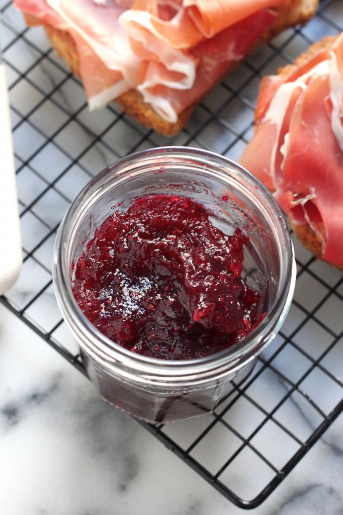 Cranberry, Brie, and Prosciutto Grilled Cheese