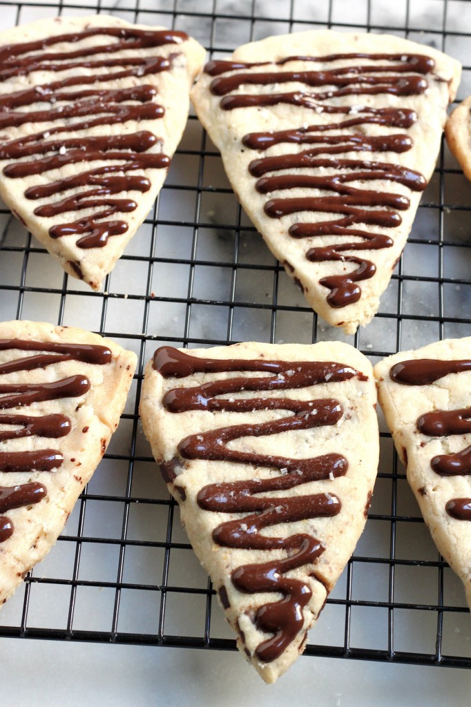 Chocolate Chunk Clementine Shortbread 