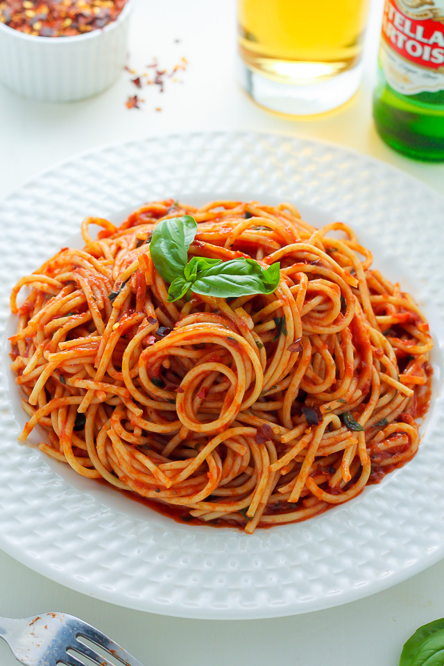 Simple Spaghetti Fra Diavolo