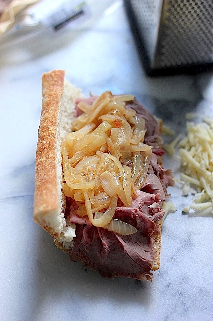 French Onion French Dip Sandwiches Baker by Nature