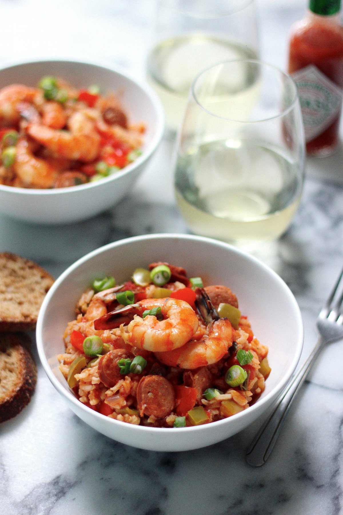 Shrimp & Chorizo Cajun Jambalaya Baker by Nature