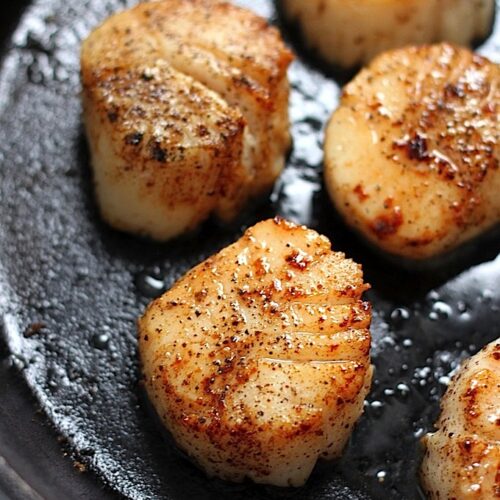 Perfectly Seared Scallops Recipe - Baker by Nature