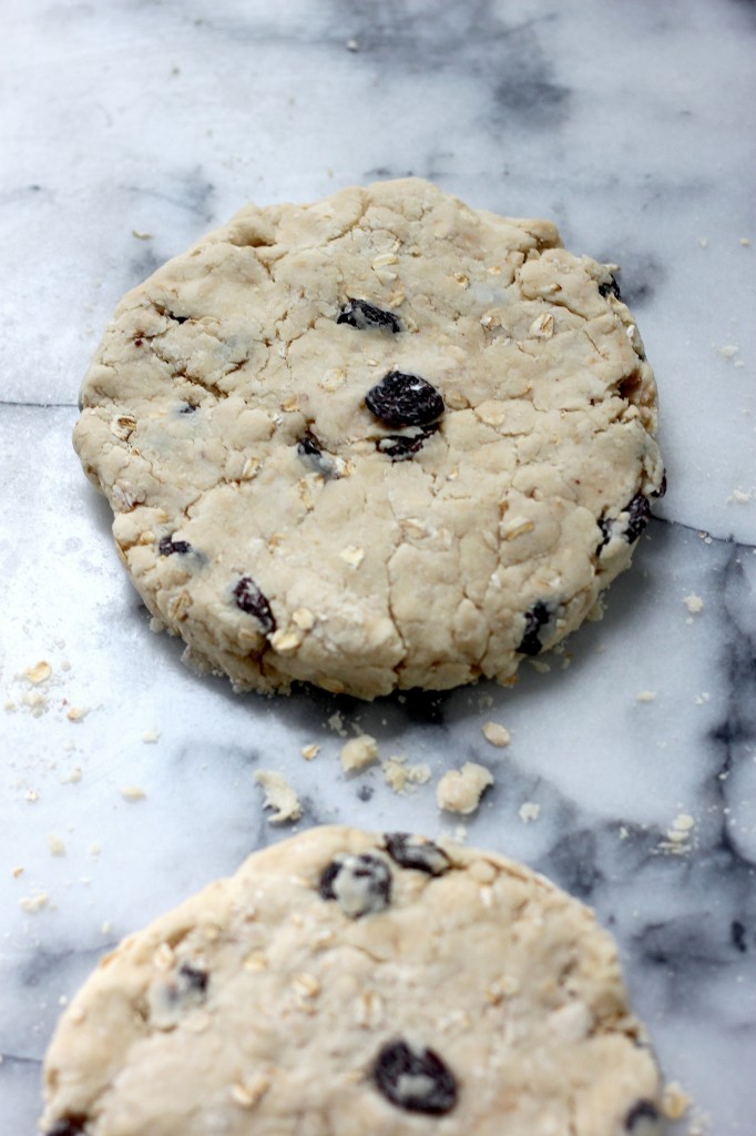 Irish Soda Bread Scones with Honey Cinnamon Butter