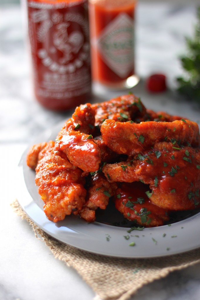 Spicy Sriracha Chicken Fingers