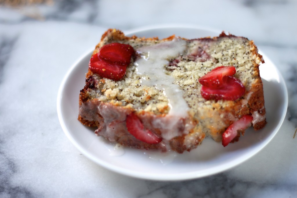 Strawberry Poppy Seed Cake Baker by Nature