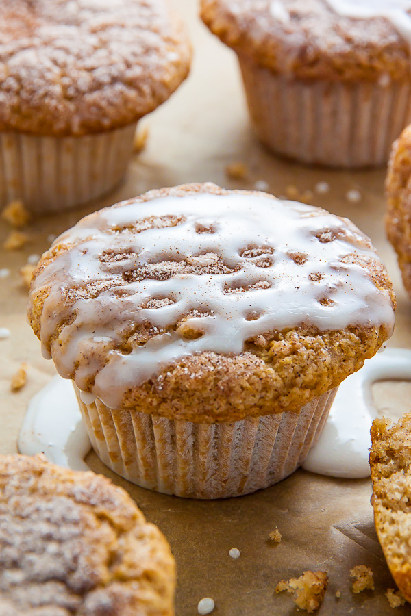 Fluffy Cinnamon Sugar Muffins pretending to be doughnuts! This easy, vegan recipe is perfect for breakfast, snack, or dessert. 