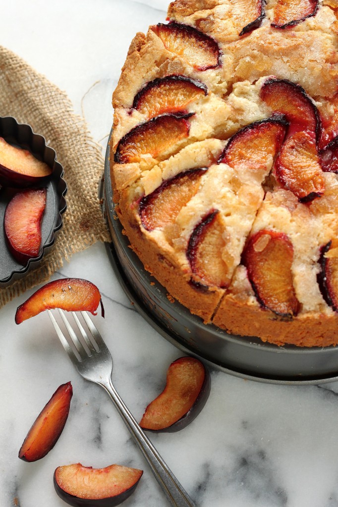 Caramelized Plum Cake 