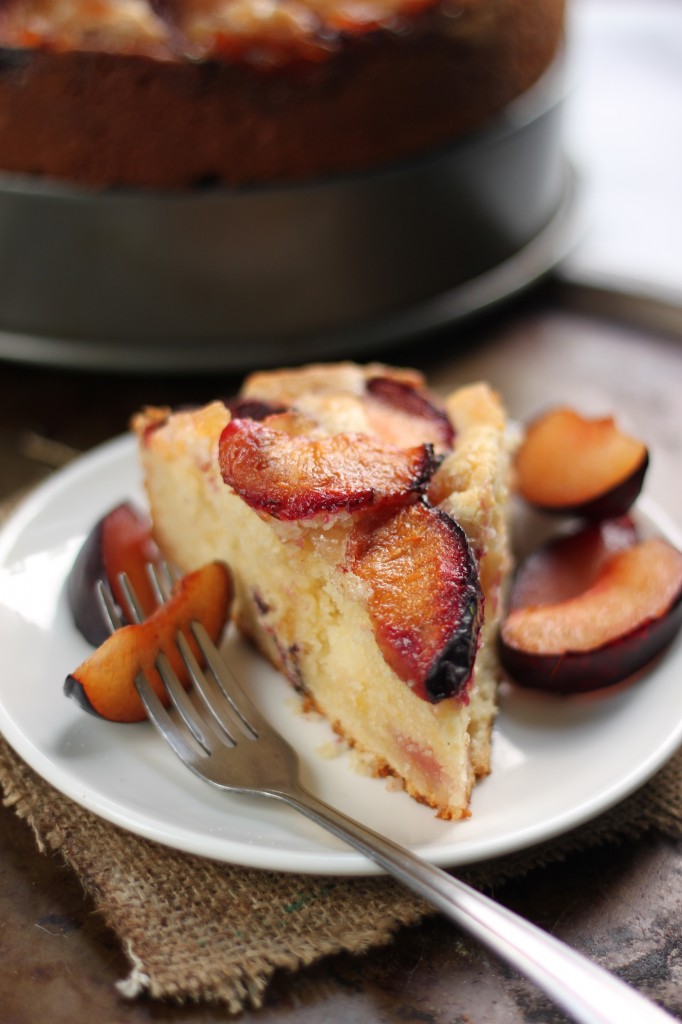 Caramelized Plum Cake 