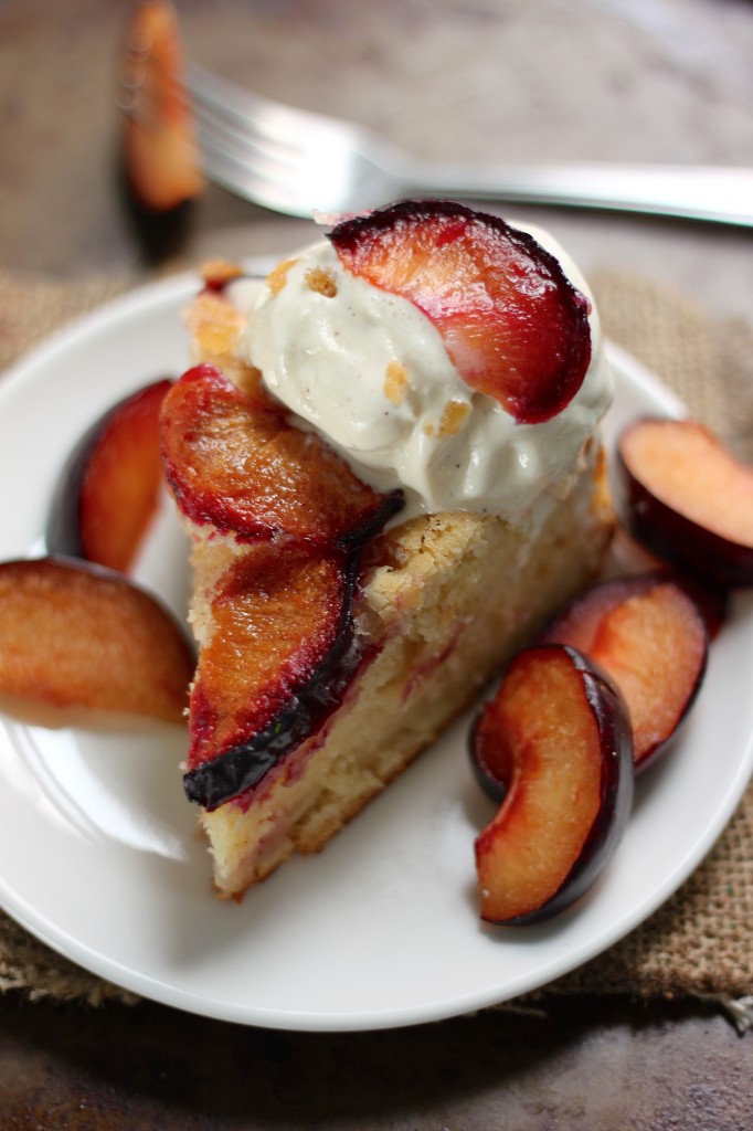 Caramelized Plum Cake 