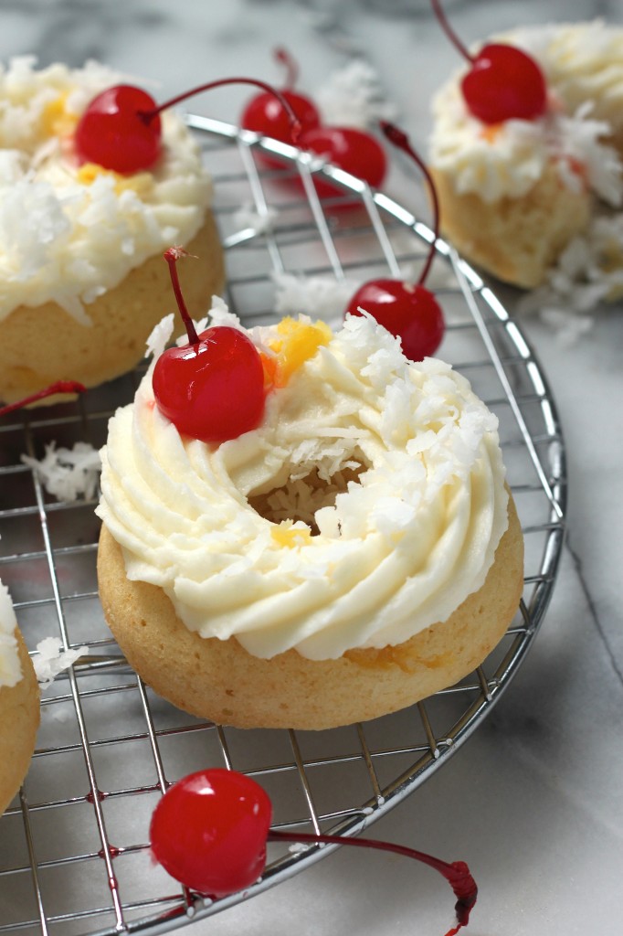 (Baked) Pina Colada Donuts