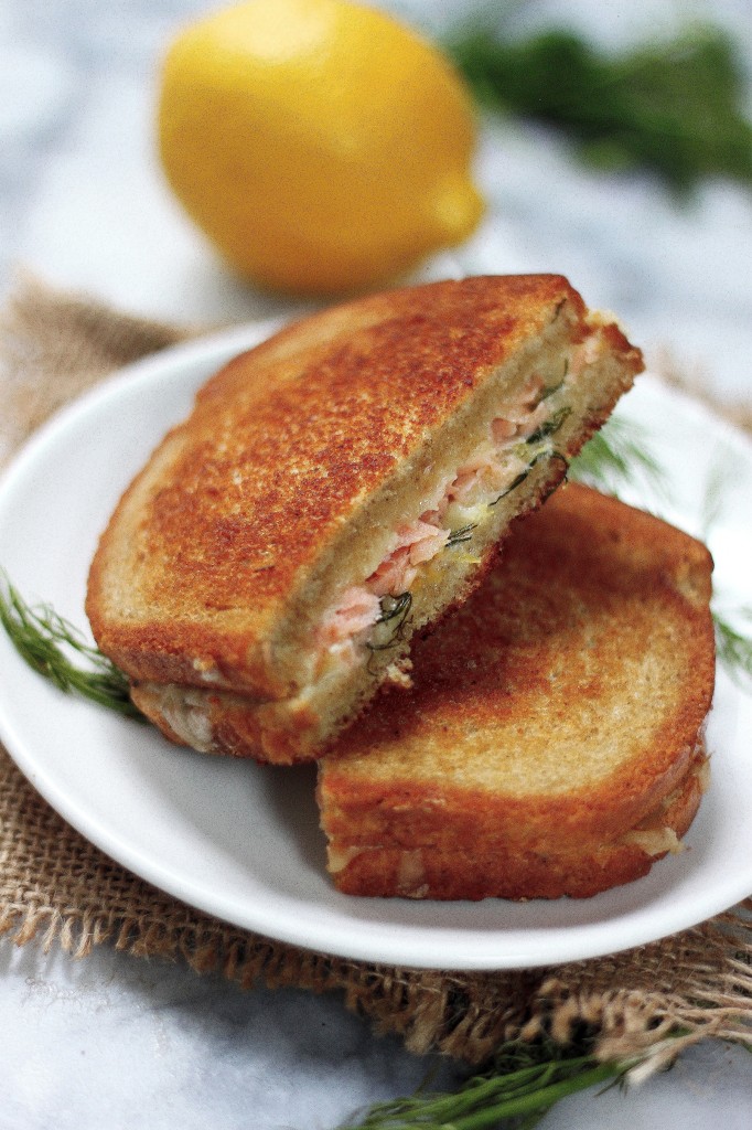 Smoked Salmon & Gruyere Grilled Cheese