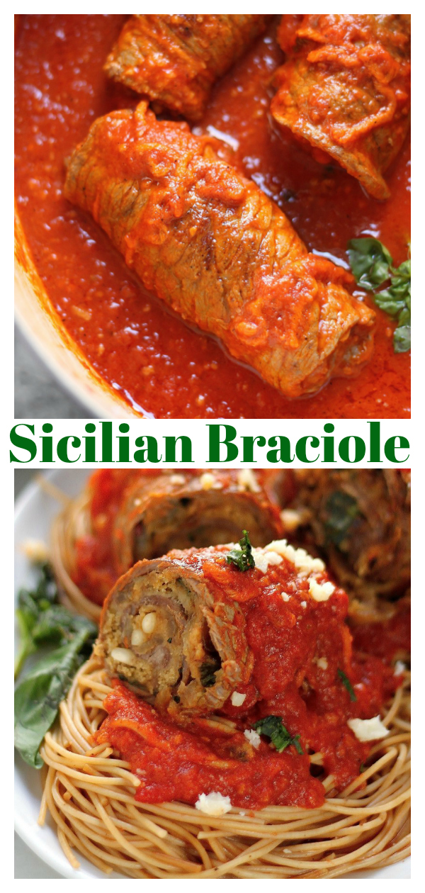 Sicilian Braciole - Baker by Nature