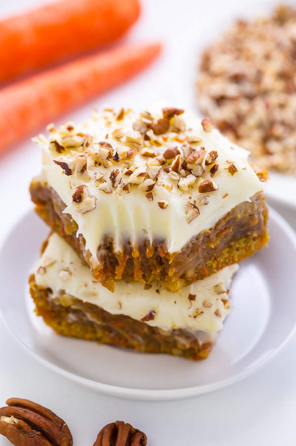 Carrot Cake Blondies