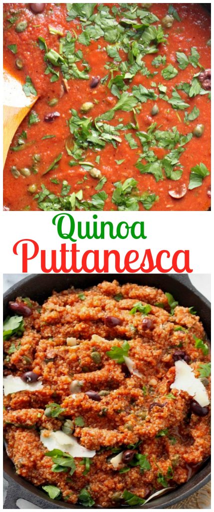 Quinoa Puttanesca