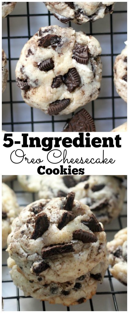 5 Ingredient Oreo Cheesecake Cookies Baker By Nature