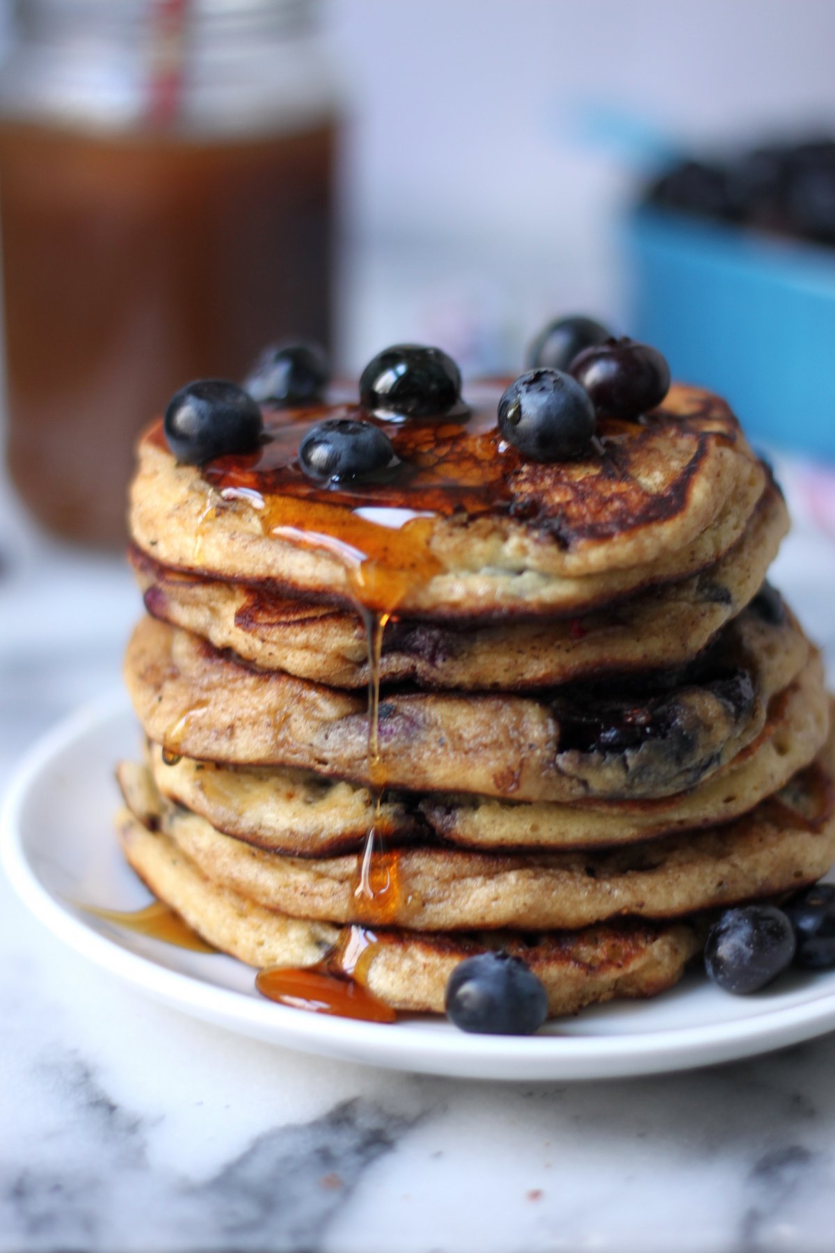 The Blueberry Pancakes Of Your Dreams - Baker by Nature