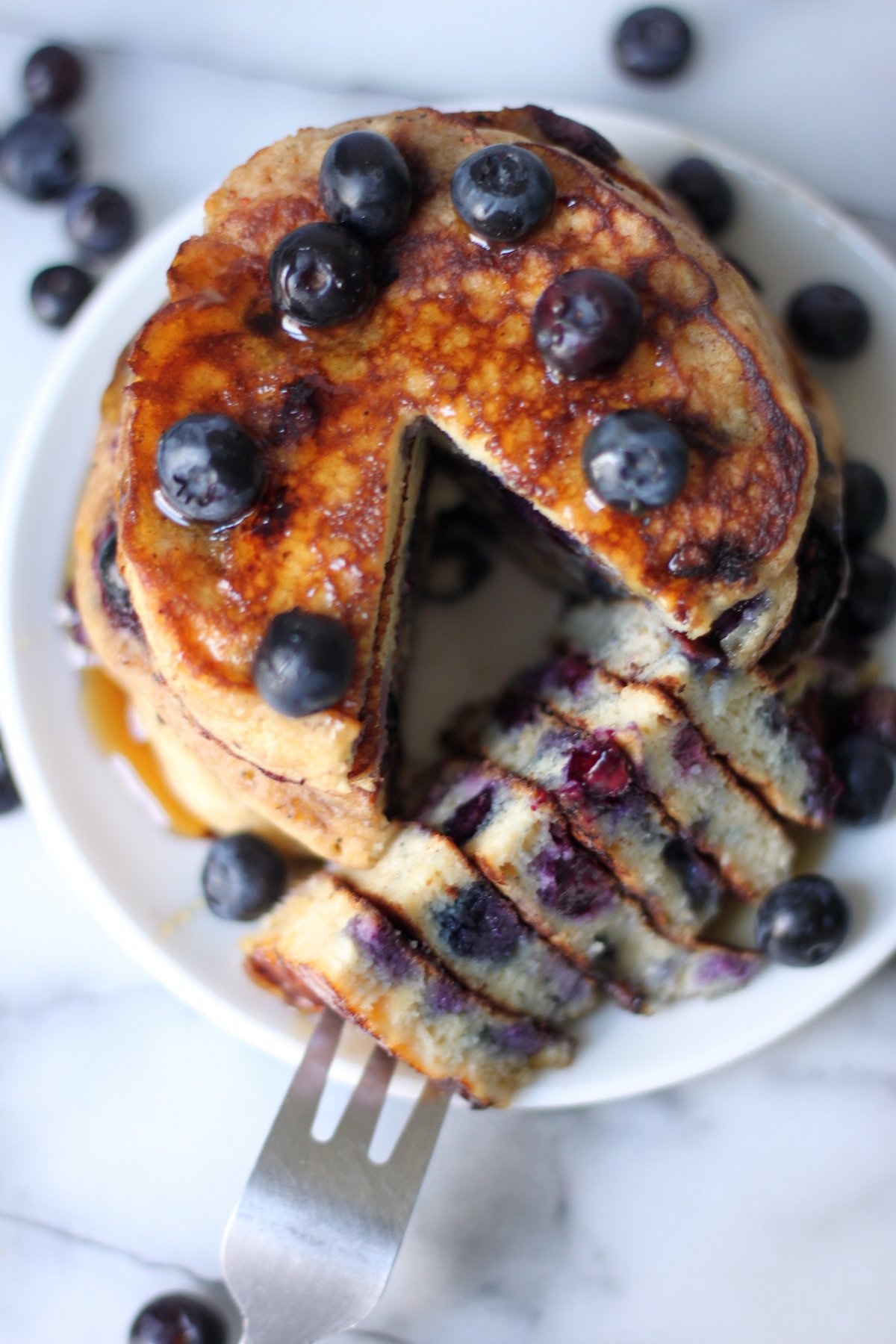 The Blueberry Pancakes Of Your Dreams - Baker by Nature