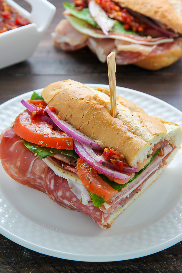 The Best Philly Style Italian Hoagies - Baker by Nature