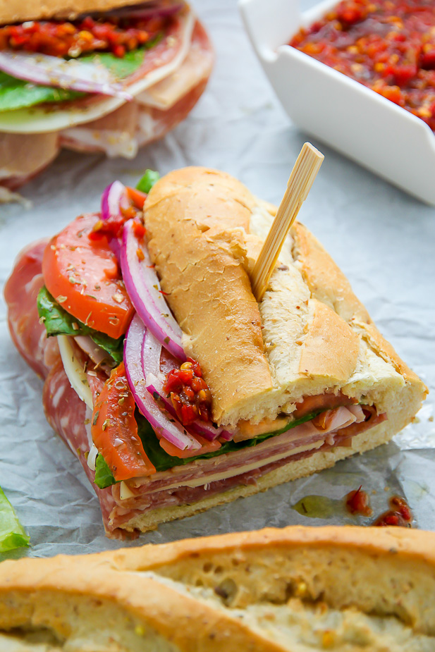 The Best Philly Style Italian Hoagies! This recipe is perfect for parties, game day, or packed lunches.