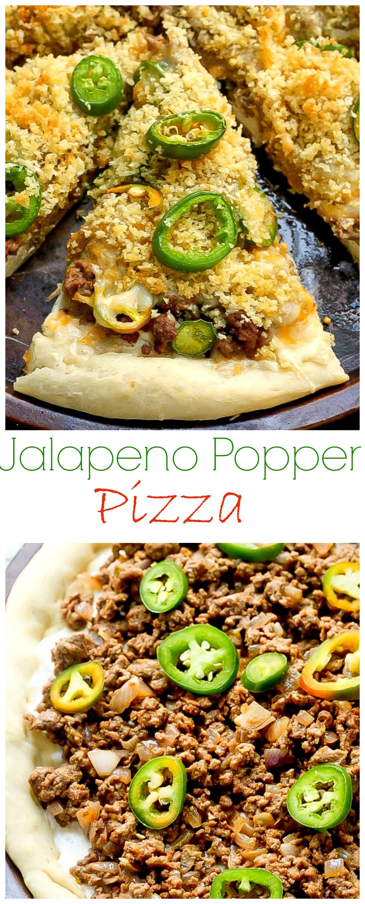 Jalapeno Popper Cheeseburger Pizza Baker By Nature