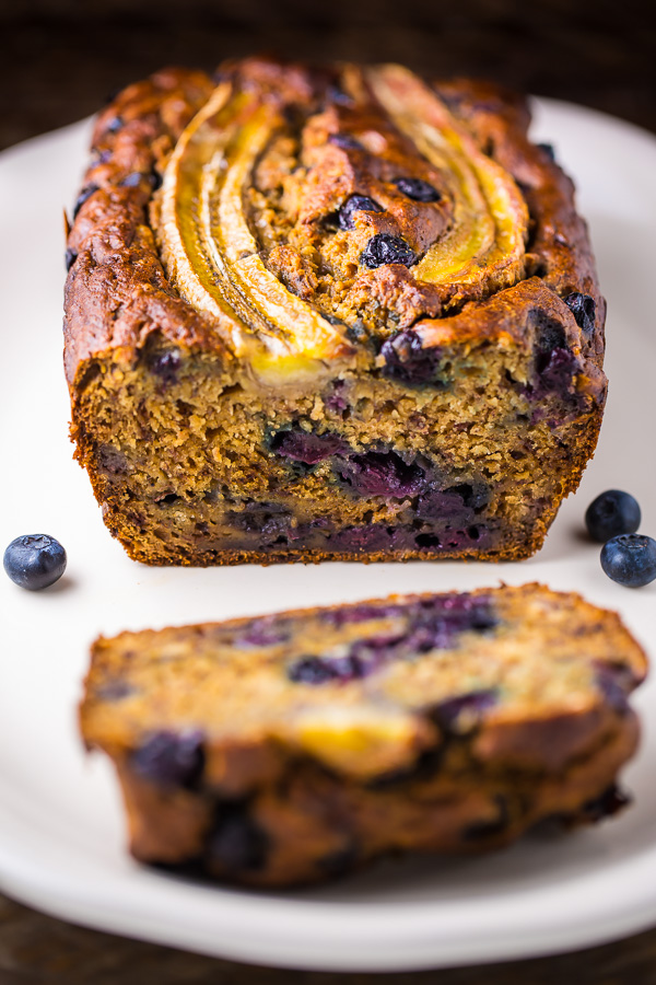 Blueberry Banana Cake with Cream Cheese Frosting - Liv for Cake