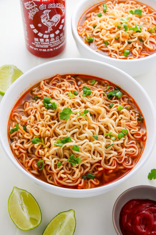 Easy Homemade Ramen Noodle Soup ready in just 20 minutes!