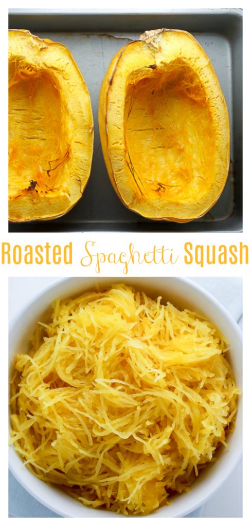 How To Roast Spaghetti Squash - Baker by Nature