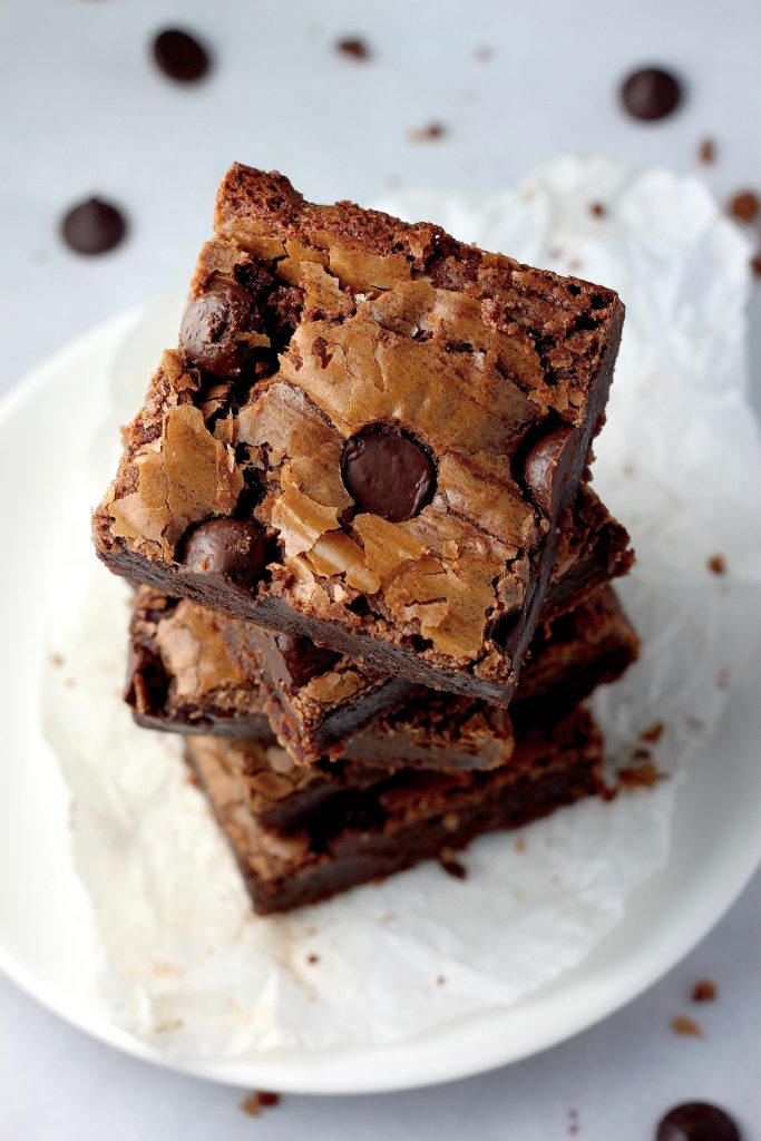 One Bowl Nutella Fudge Brownies