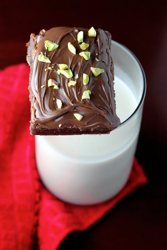 One Bowl Nutella Fudge Brownies 